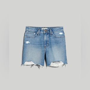 Madewell Relaxed Mid-Length Denim Shorts in the Brockport Wash Size 29